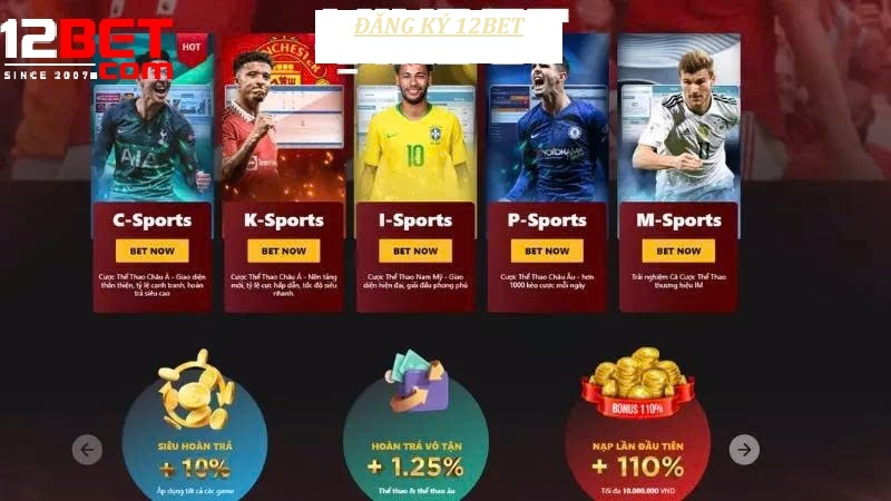 Đăng Ký 12Bet – Hướng Dẫn Toàn Diện Từ A đến Z Cho Người Chơi